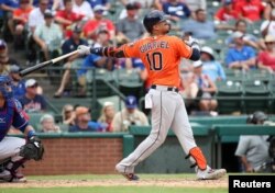 Yuli Gurriel de los Astros de Houston. Reuters / Kevin Jairaj-USA TODAY Sports