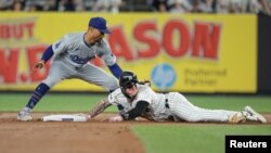 Los Dodgers de Los Ángeles y los Yankees de New York se disputarán la corona a partir de este viernes, 25 de octubre. (Vincent Carchietta-USA TODAY Sports/Archivo)