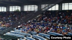 Vista parcial del estadio de Fort Lauderdale