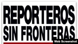 Reporteros Sin Fronteras (RSF).