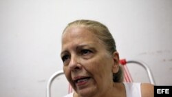 Foto de archivo de la disidente y expresa política cubana Martha Beatriz Roque Cabello.