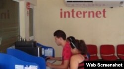 Internet en Cuba.