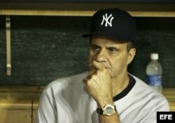 Foto de archivo de Joe Torre, ex mánager de los Yankees de Nueva York.