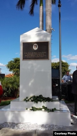 Monumento en memoria de Laura Pollán.