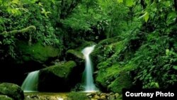 Salto de agua en Cuba