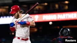 Bryce Harper. (Bill Streicher-USA TODAY Sports vía Reuters)